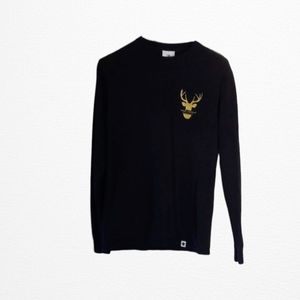 Women's Sm Simply Southern black long sleeve shirt